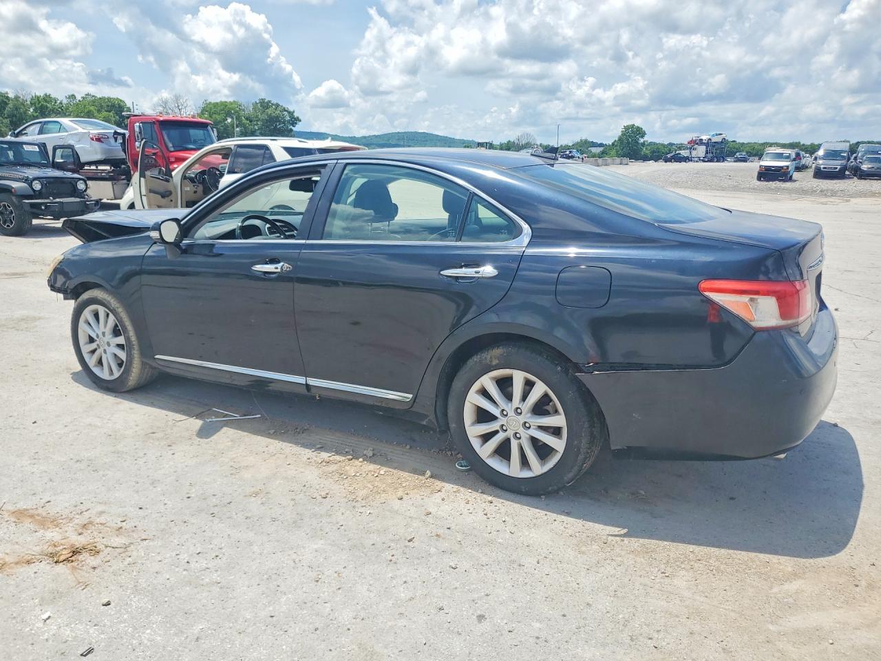 2011 Lexus Es 350 Black vin: JTHBK1EG8B2451603