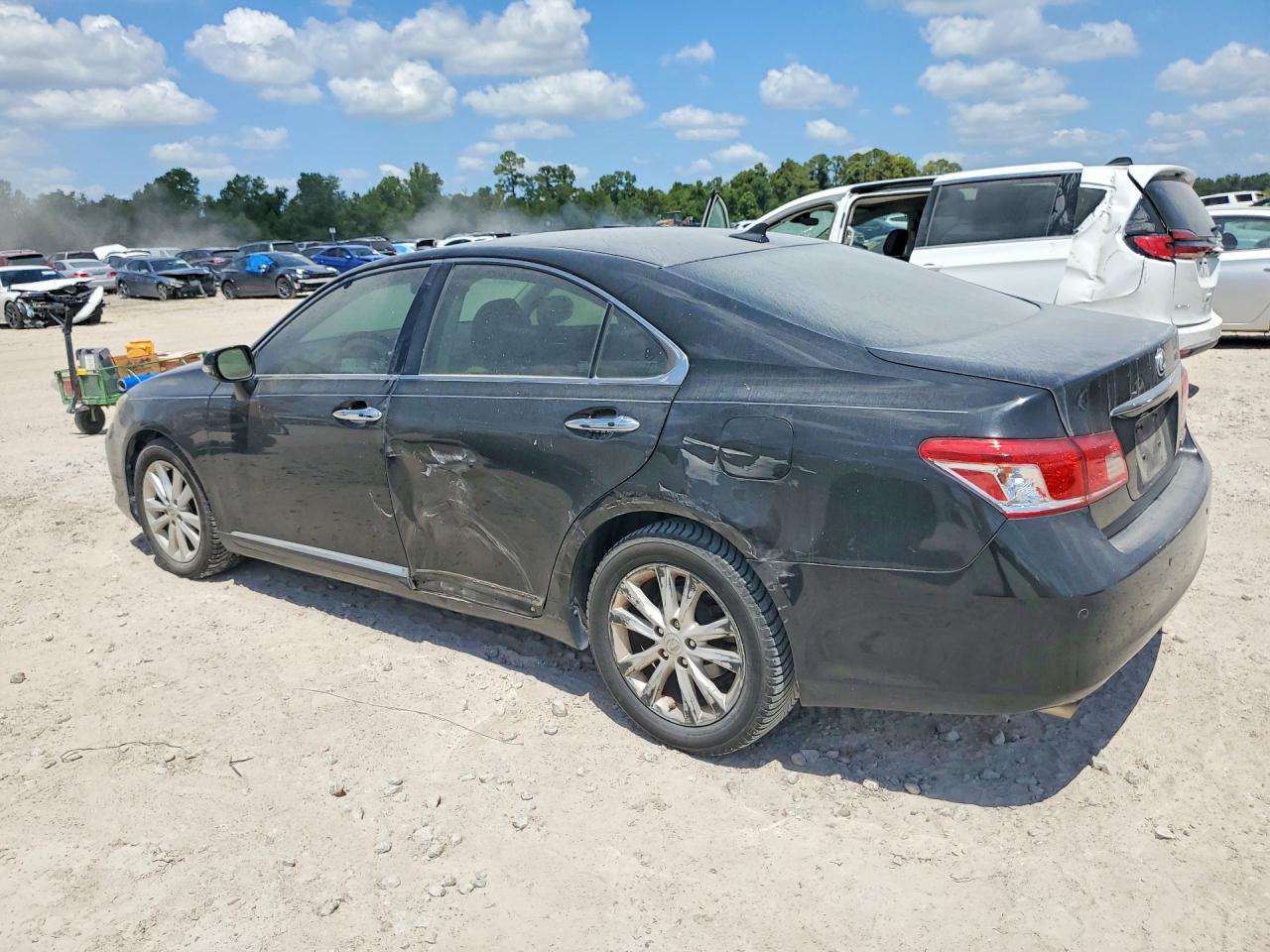 2011 Lexus Es 350 Black vin: JTHBK1EG8B2466246