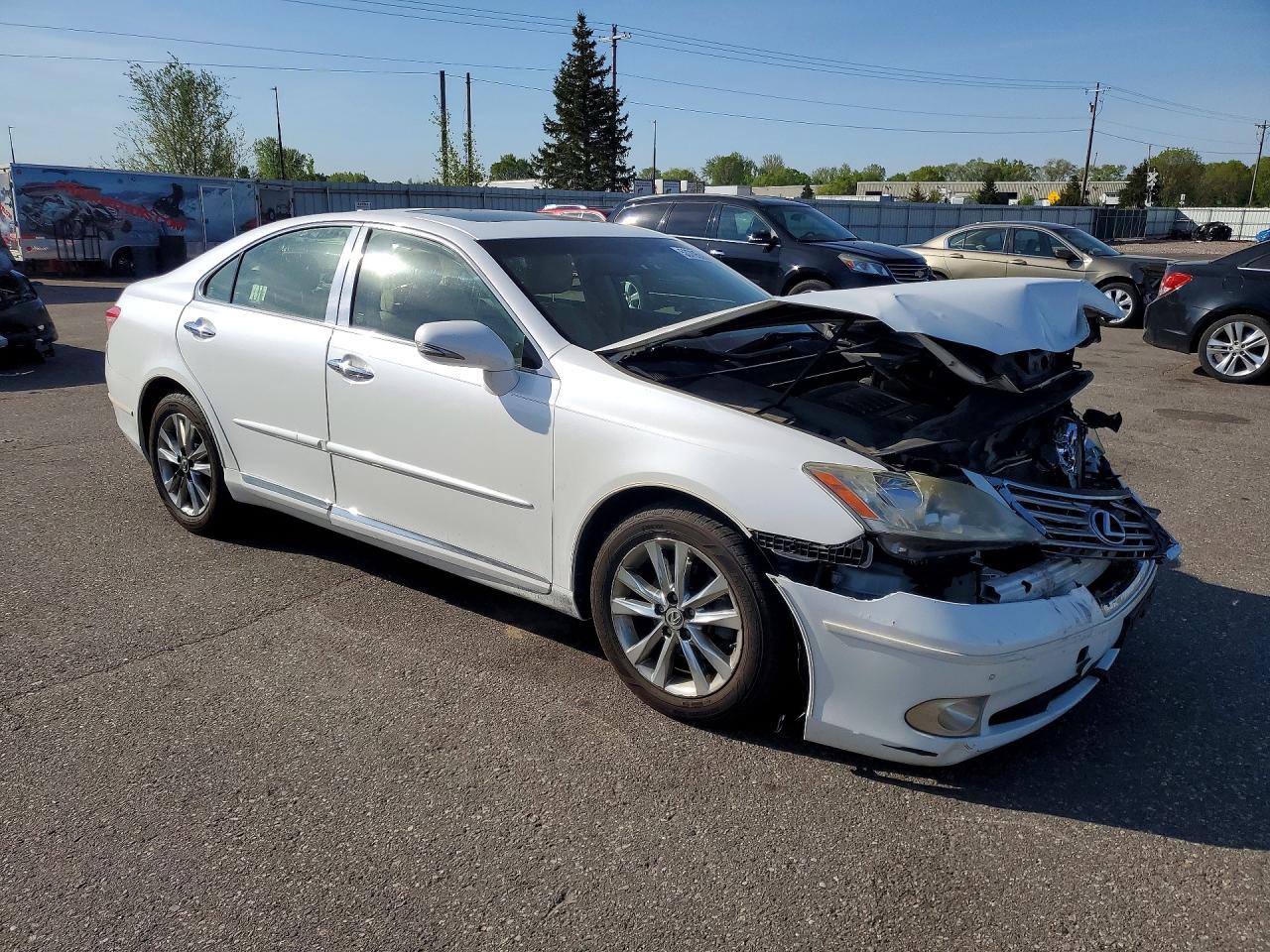 2012 Lexus Es 350 Белый vin: JTHBK1EG8C2478902