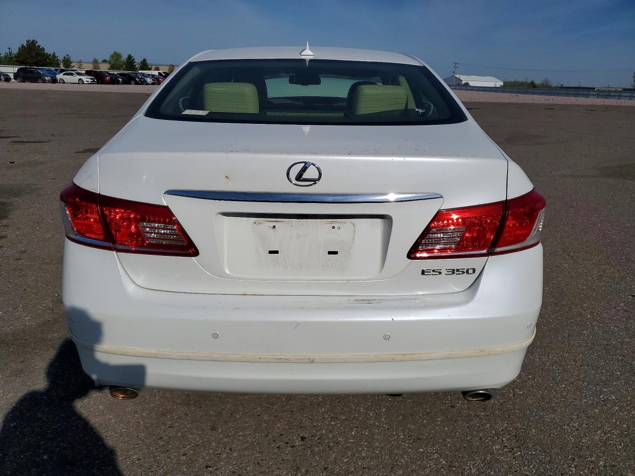 2012 Lexus Es 350 Белый vin: JTHBK1EG8C2478902