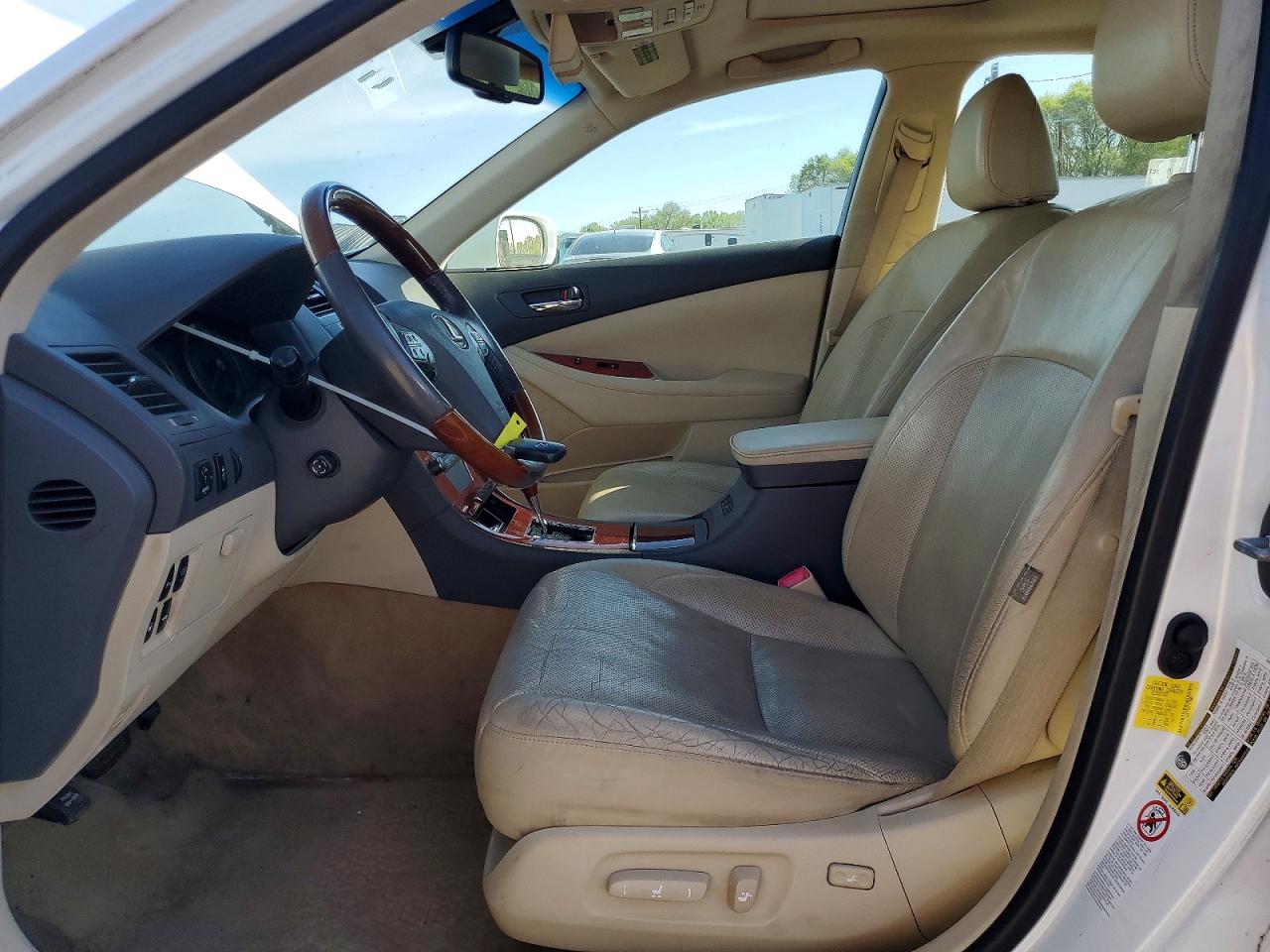 2012 Lexus Es 350 Белый vin: JTHBK1EG8C2478902