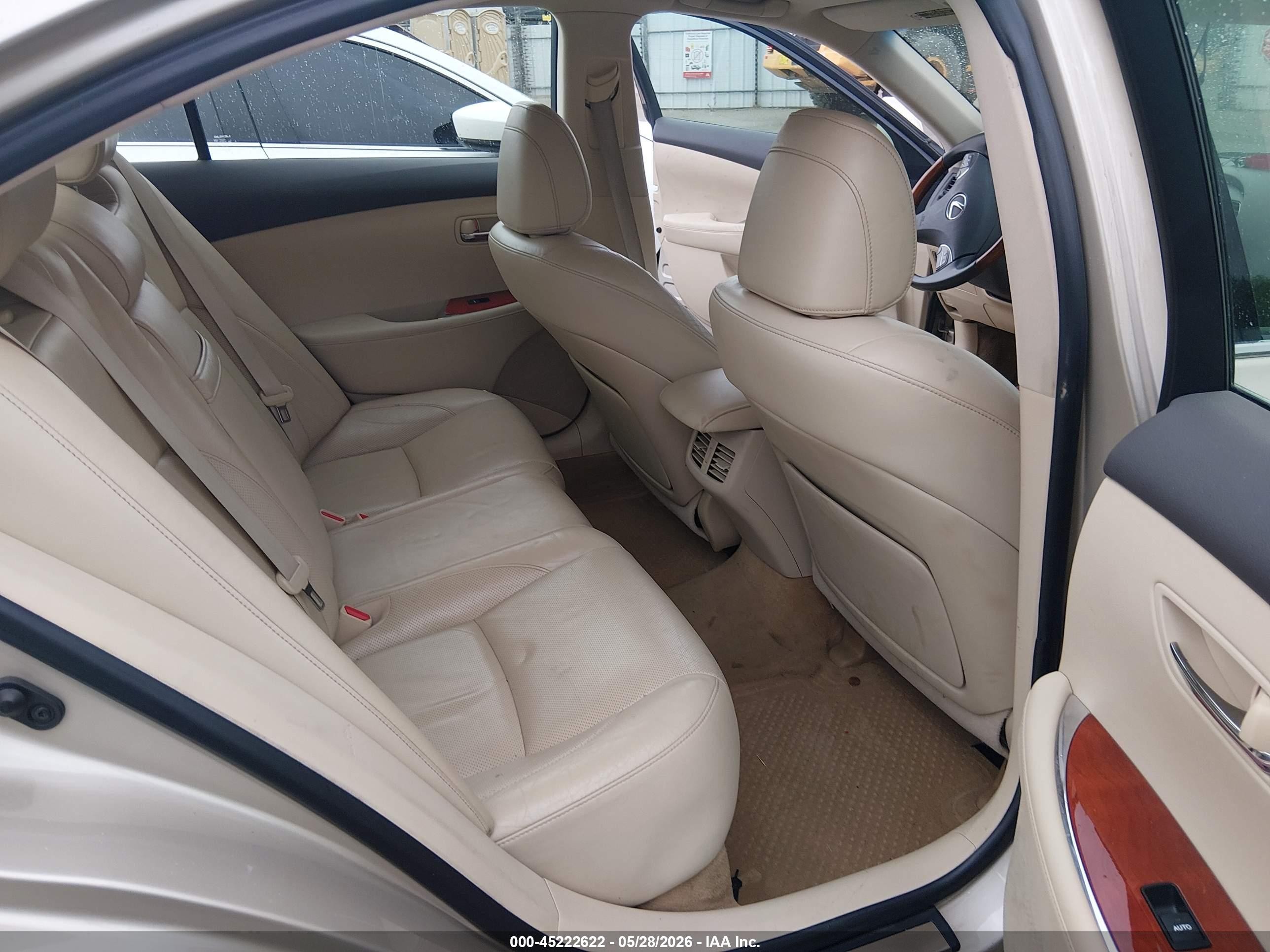 2012 Lexus Es 350   Gold vin: JTHBK1EG8C2486451