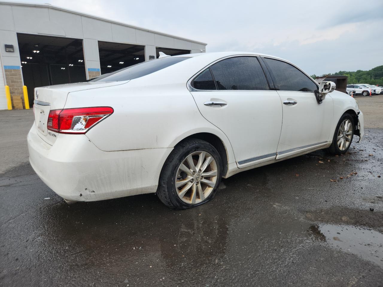 2012 Lexus Es 350 Белый vin: JTHBK1EG8C2507881 Damage: Right Qtr Panel, Multiple Scratches Heavy, 2