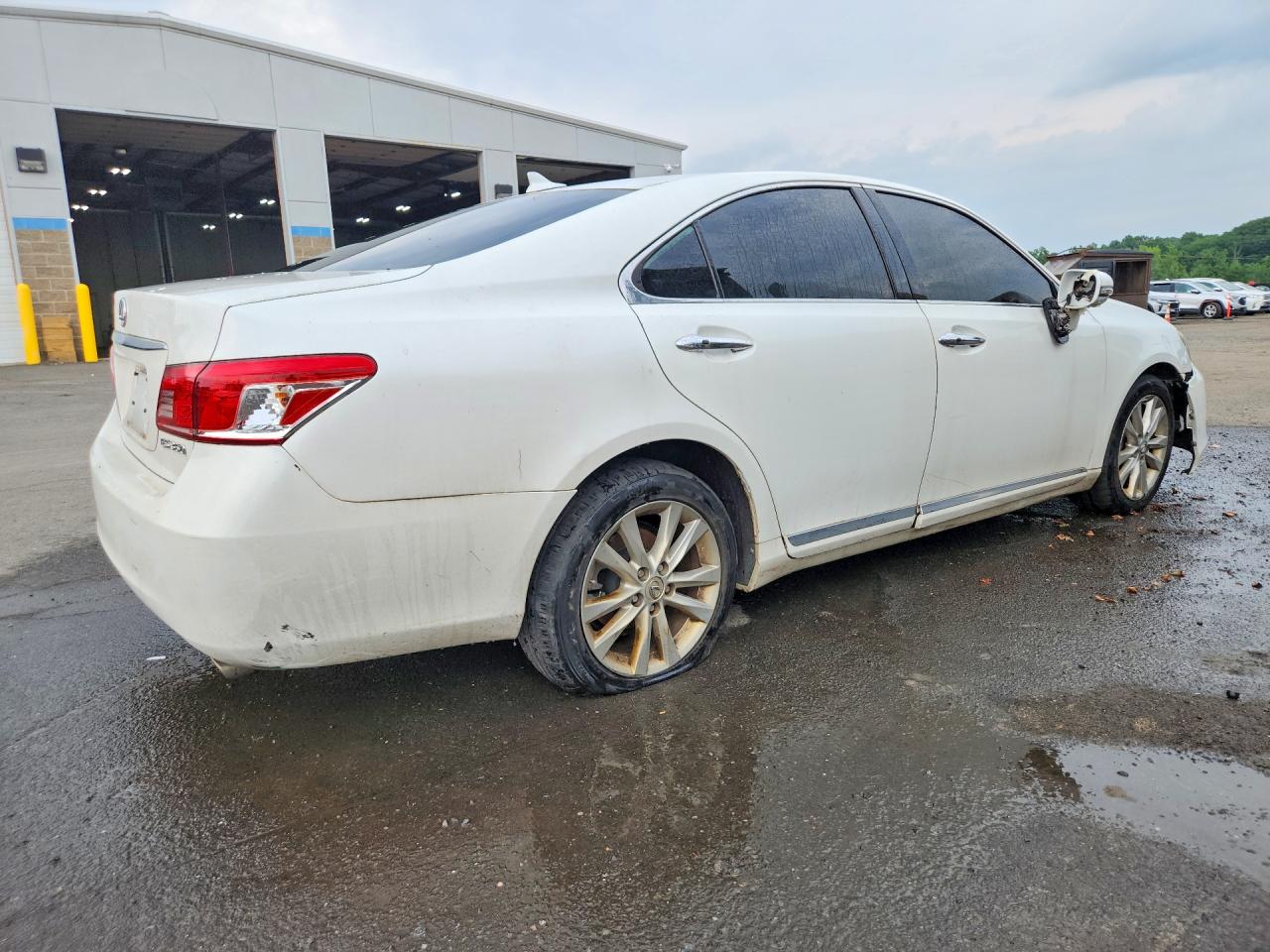 2012 Lexus Es 350 Белый vin: JTHBK1EG8C2507881