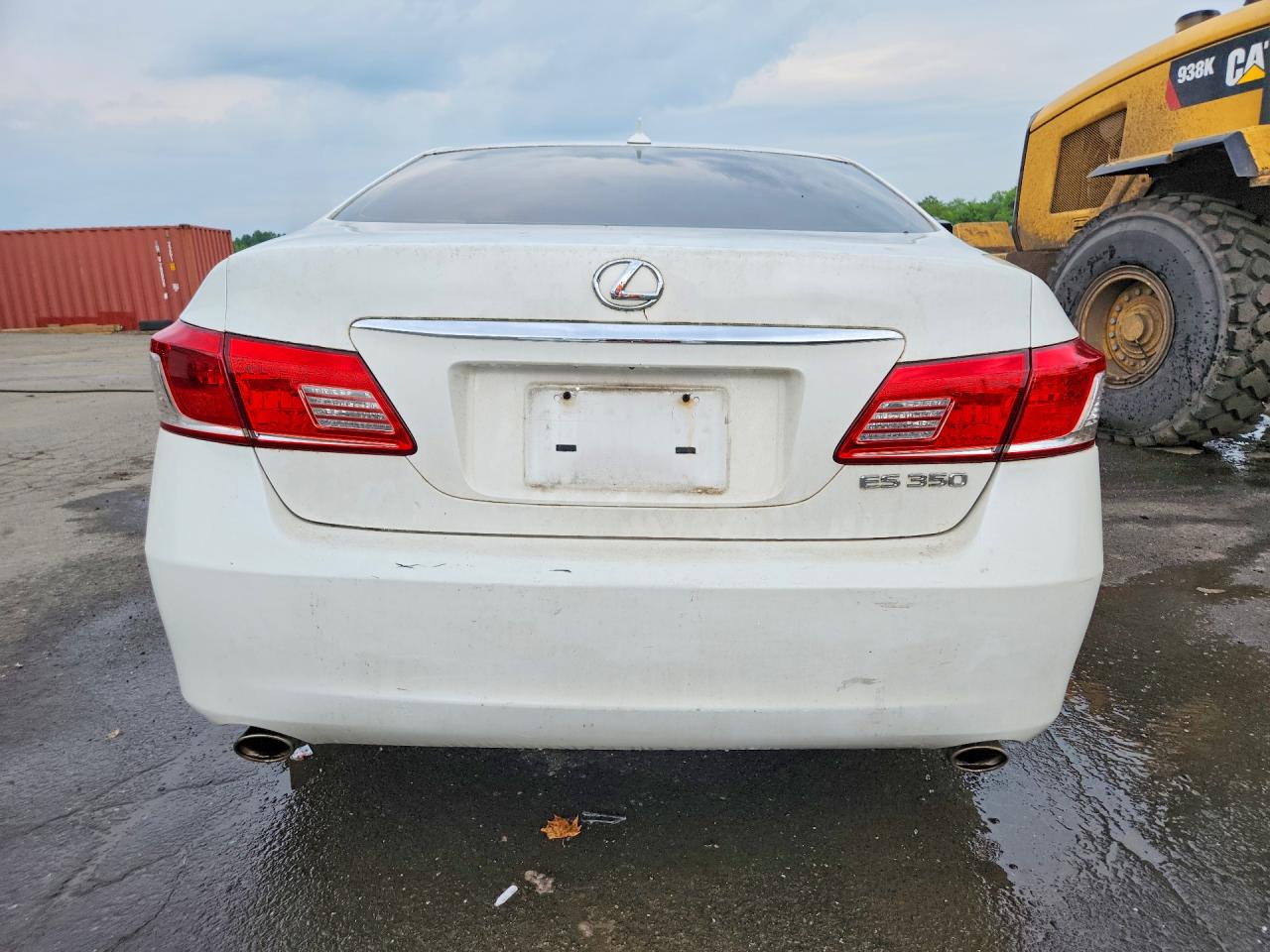 2012 Lexus Es 350 Белый vin: JTHBK1EG8C2507881