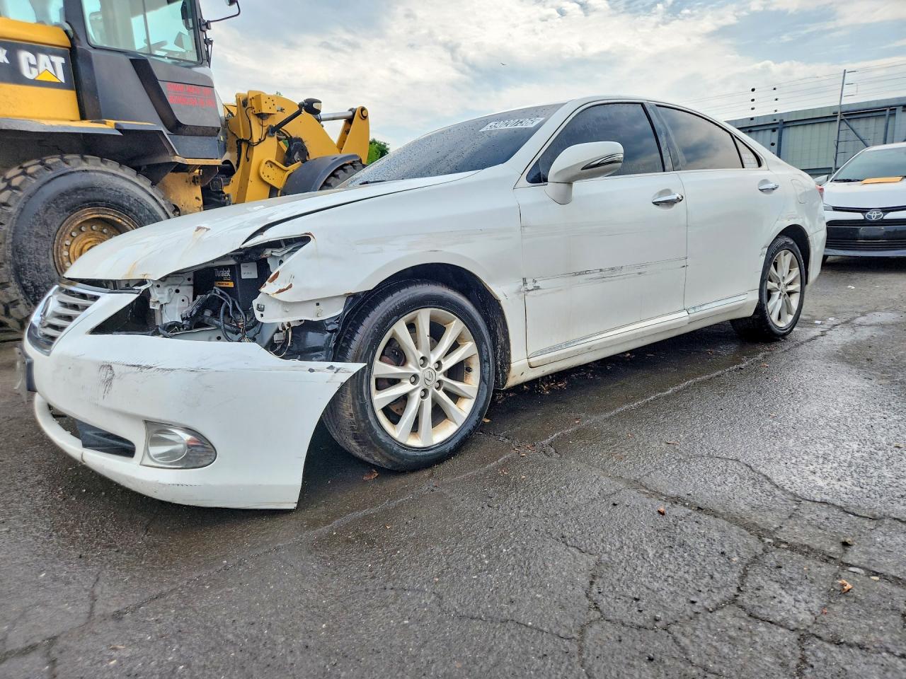 2012 Lexus Es 350 Белый vin: JTHBK1EG8C2507881