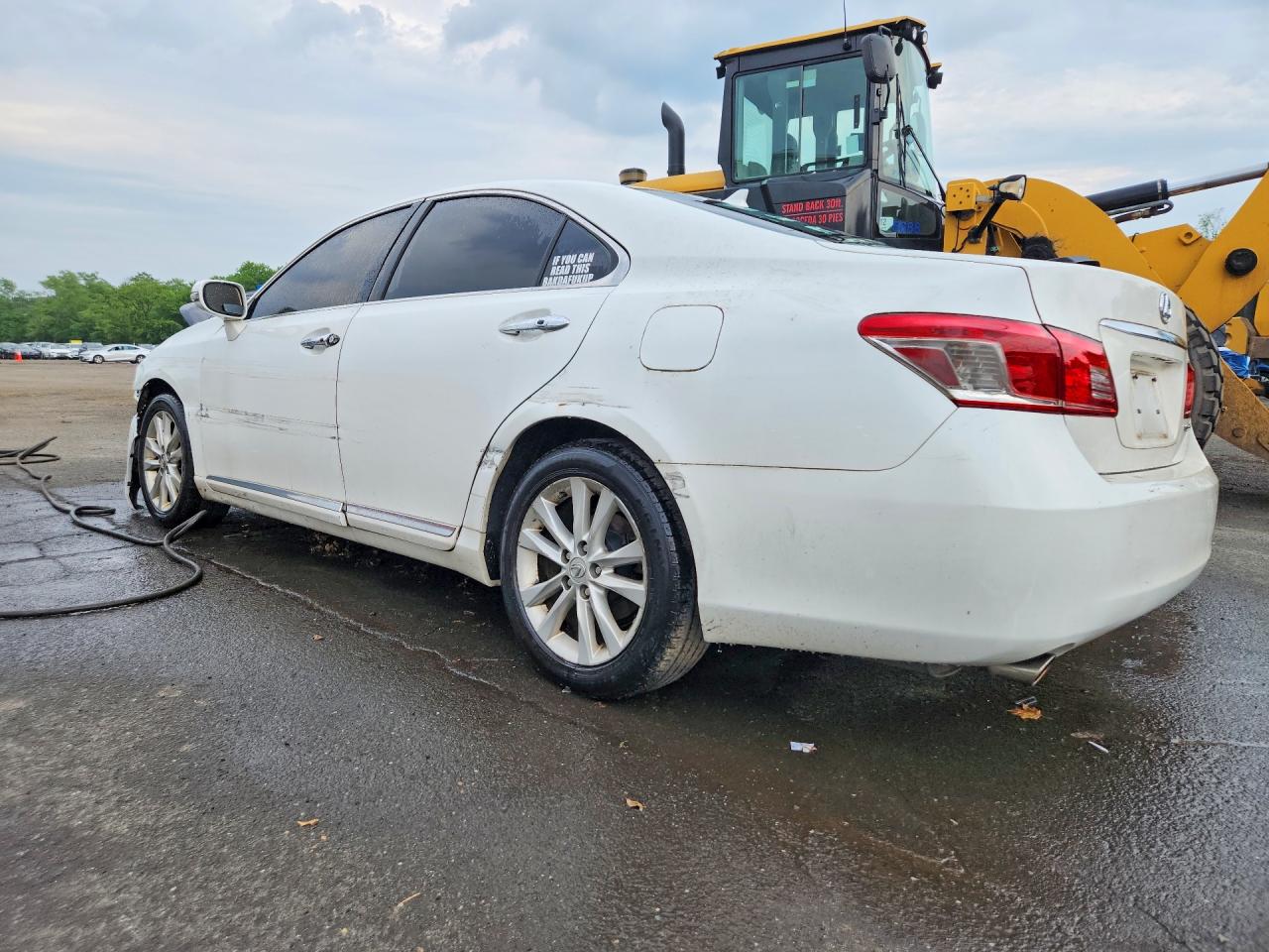 2012 Lexus Es 350 Белый vin: JTHBK1EG8C2507881