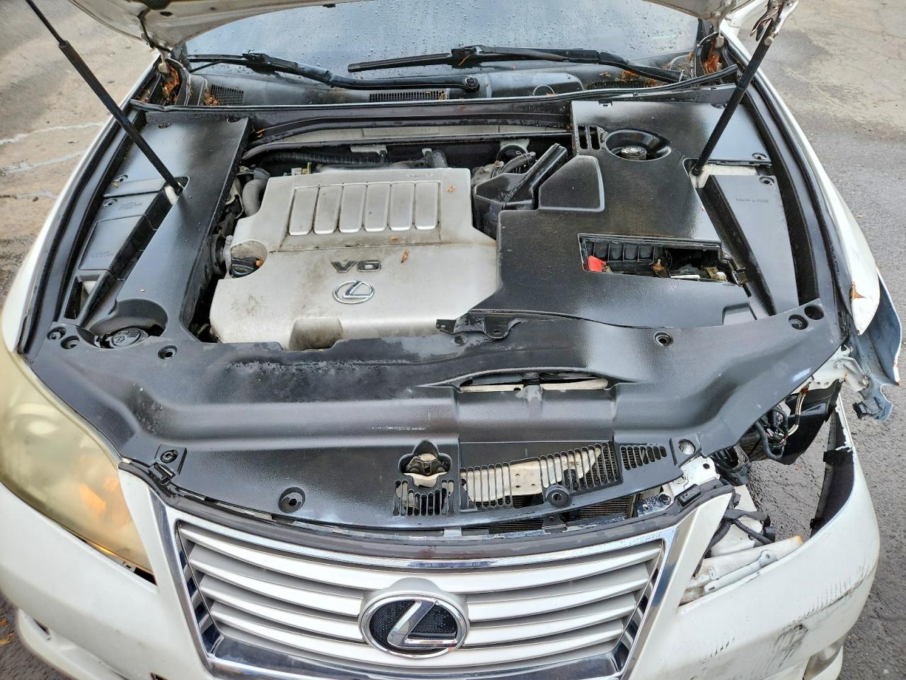 2012 Lexus Es 350 Белый vin: JTHBK1EG8C2507881