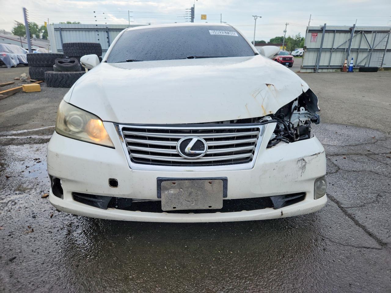 2012 Lexus Es 350 Белый vin: JTHBK1EG8C2507881
