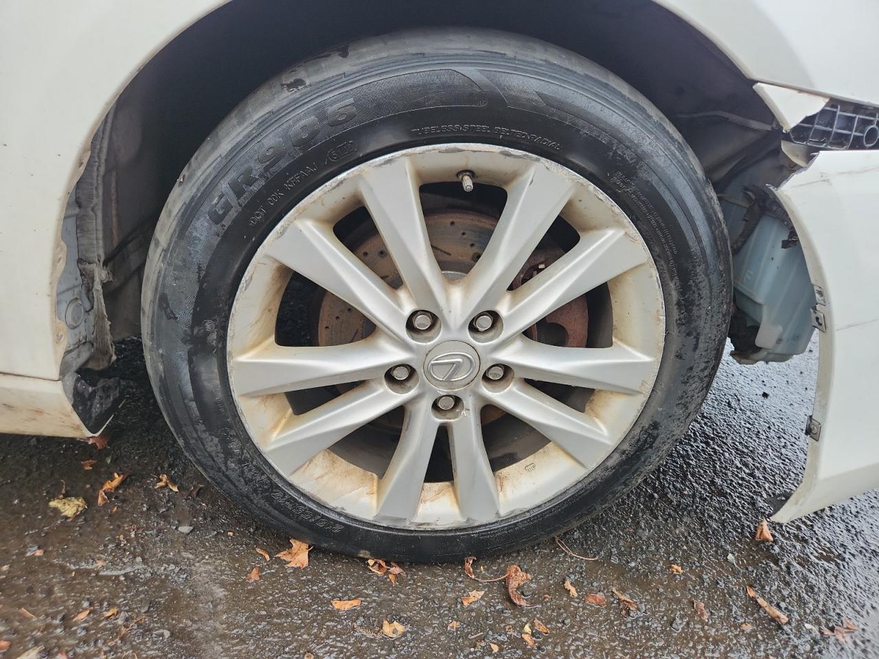2012 Lexus Es 350 Белый vin: JTHBK1EG8C2507881 Damage: Right Front Wheel, Curb Rash, > 12 Inches