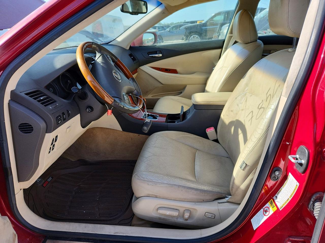 2010 Lexus Es 350 Красный vin: JTHBK1EG9A2350455