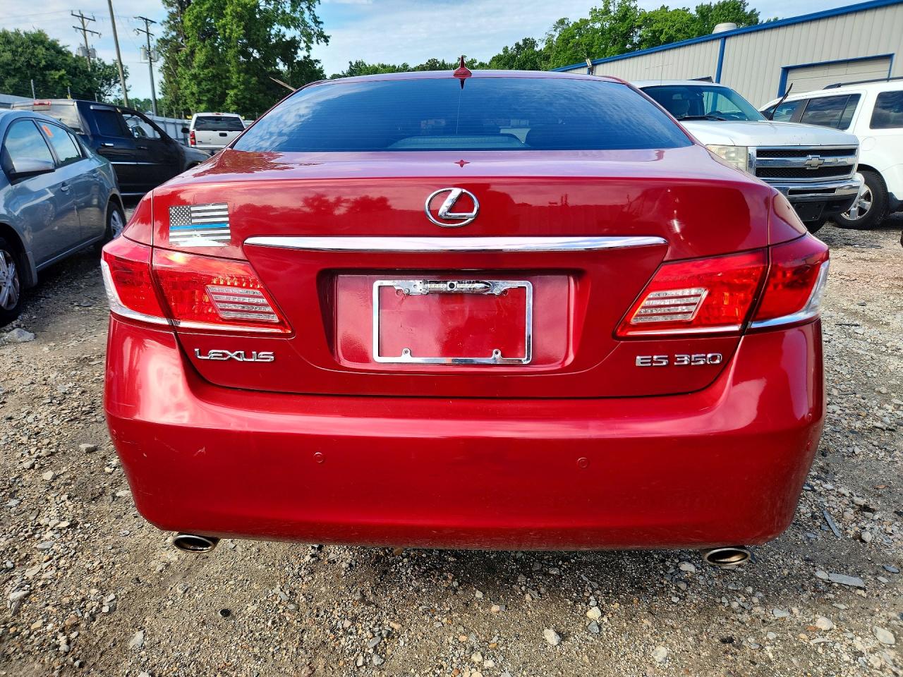 2010 Lexus Es 350 Red vin: JTHBK1EG9A2351329