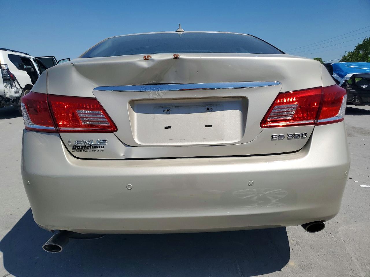 2010 Lexus Es 350 Золотой vin: JTHBK1EG9A2353677