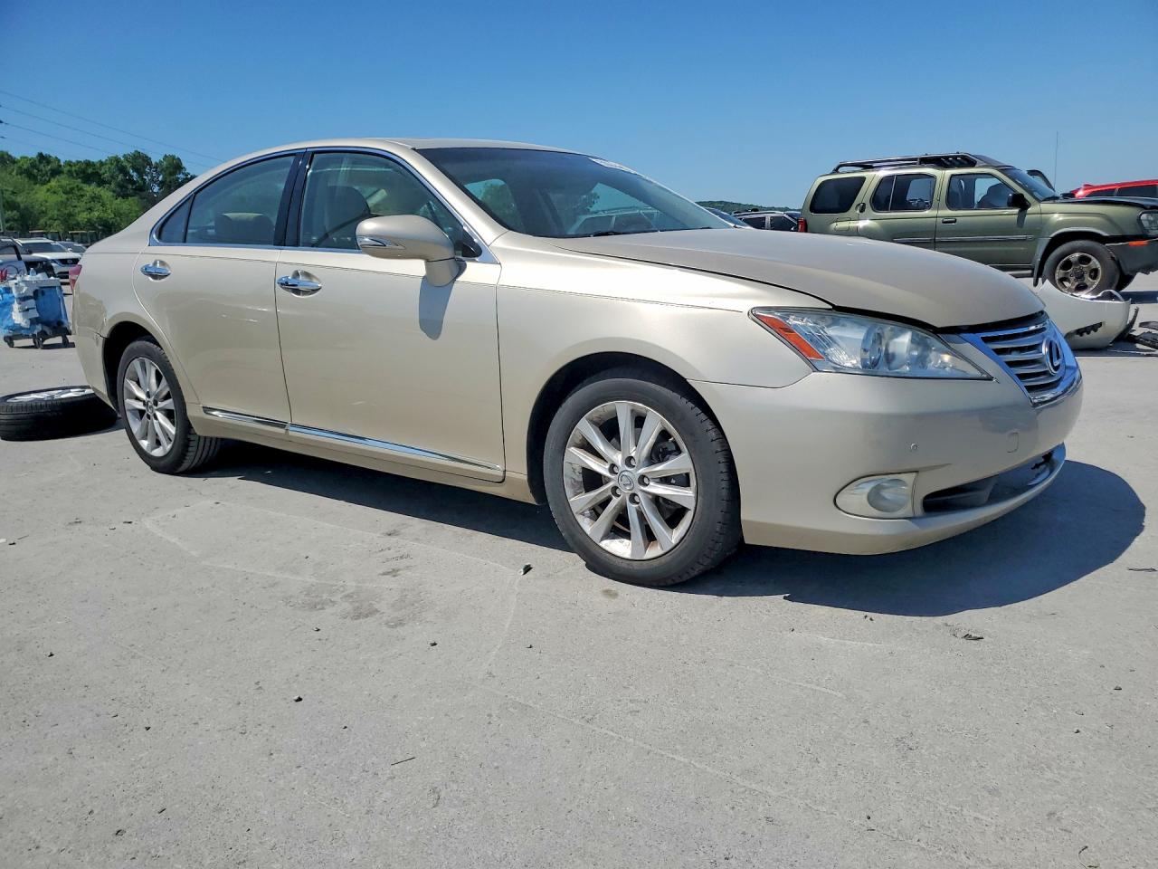 2010 Lexus Es 350 Золотой vin: JTHBK1EG9A2353677