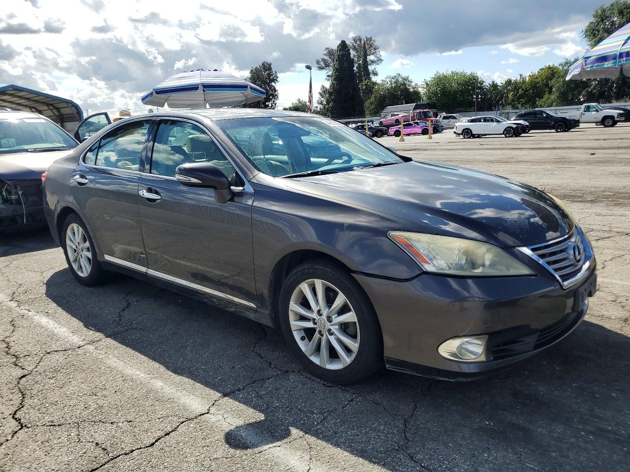 2010 Lexus Es 350 Gray vin: JTHBK1EG9A2361603