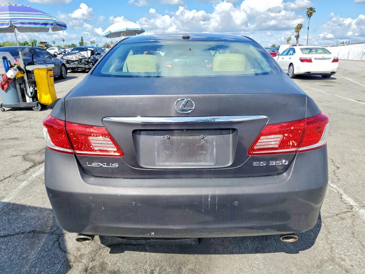 2010 Lexus Es 350 Gray vin: JTHBK1EG9A2361603