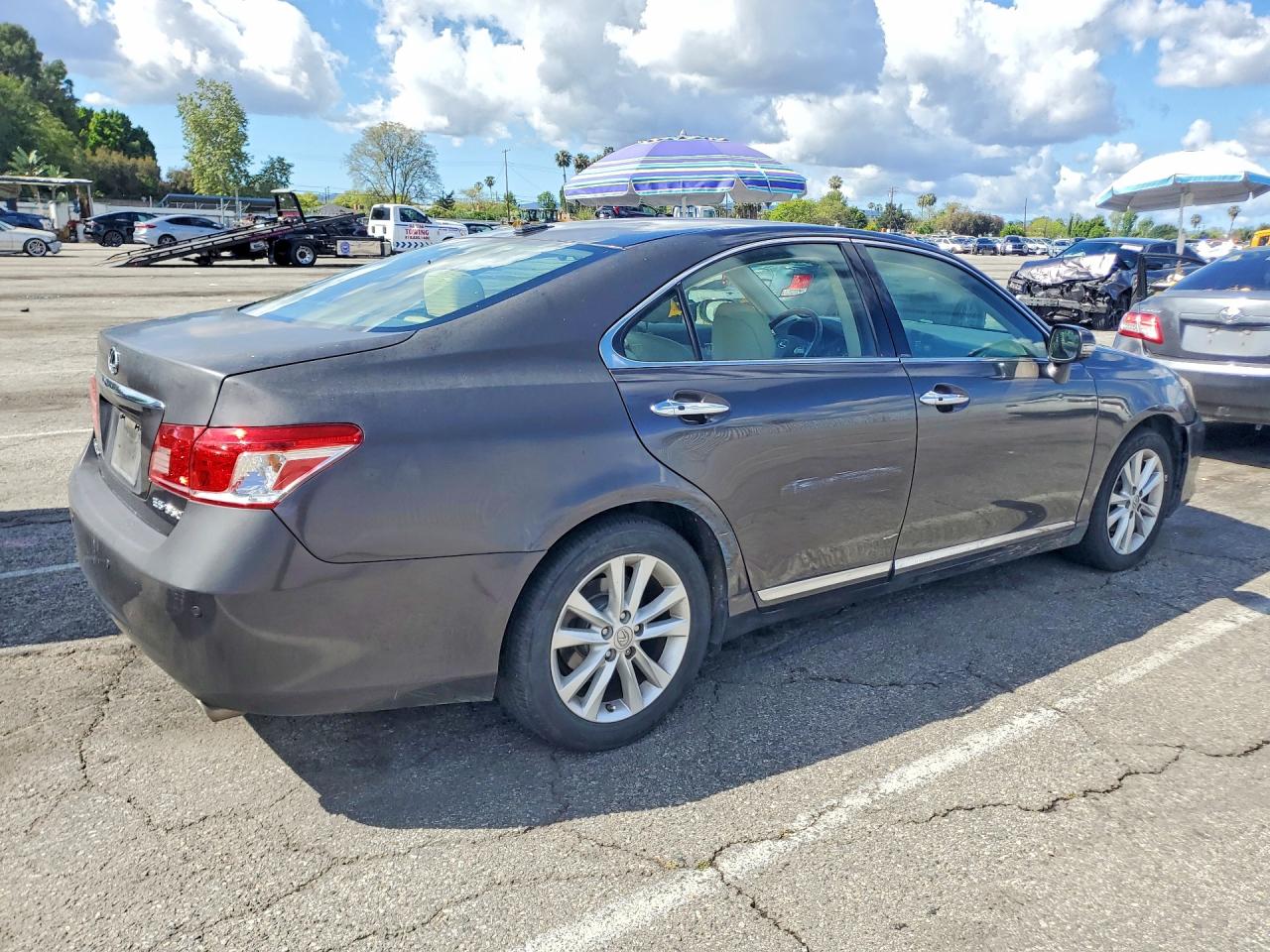 2010 Lexus Es 350 Gray vin: JTHBK1EG9A2361603