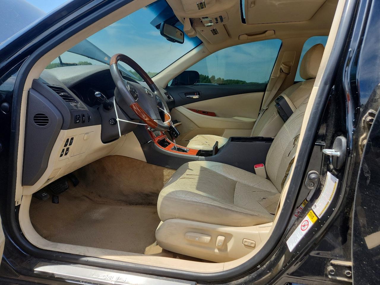2010 Lexus Es 350 Black vin: JTHBK1EG9A2382256