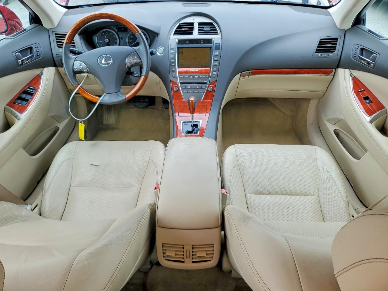 2010 Lexus Es 350 Красный vin: JTHBK1EG9A2394732