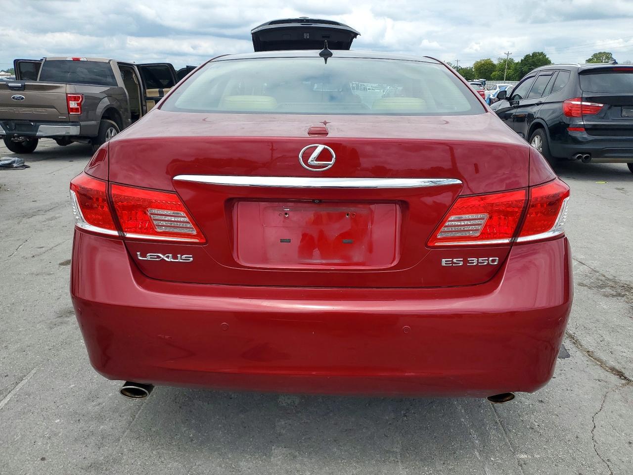 2010 Lexus Es 350 Красный vin: JTHBK1EG9A2394732