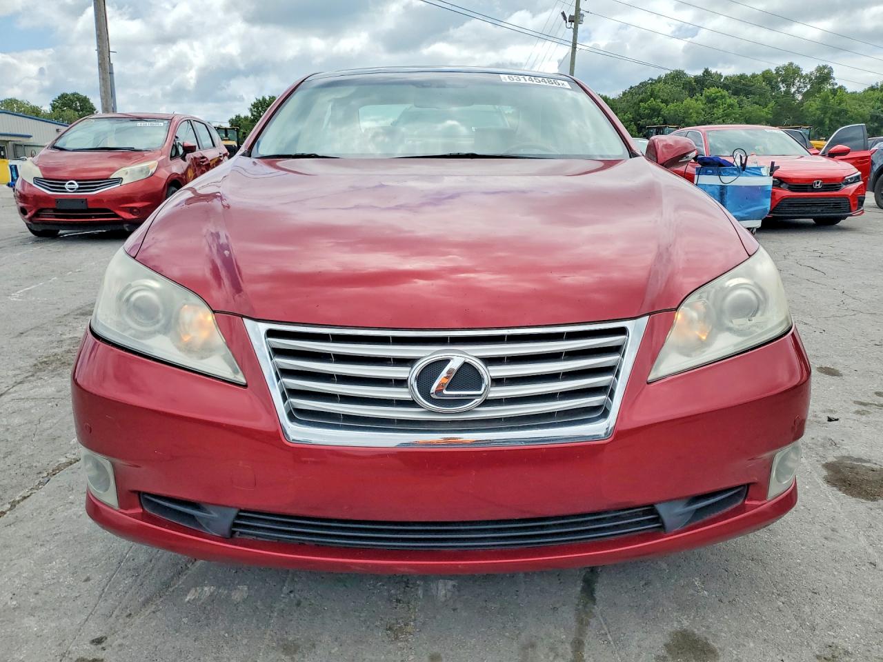 2010 Lexus Es 350 Красный vin: JTHBK1EG9A2394732