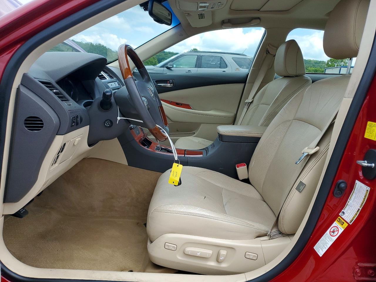 2010 Lexus Es 350 Красный vin: JTHBK1EG9A2394732