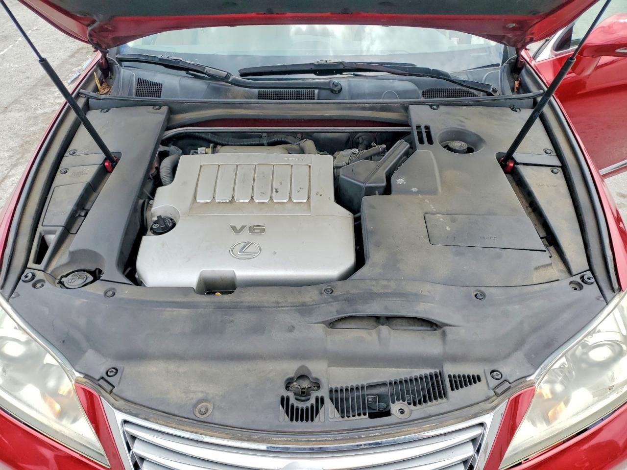 2010 Lexus Es 350 Красный vin: JTHBK1EG9A2394732