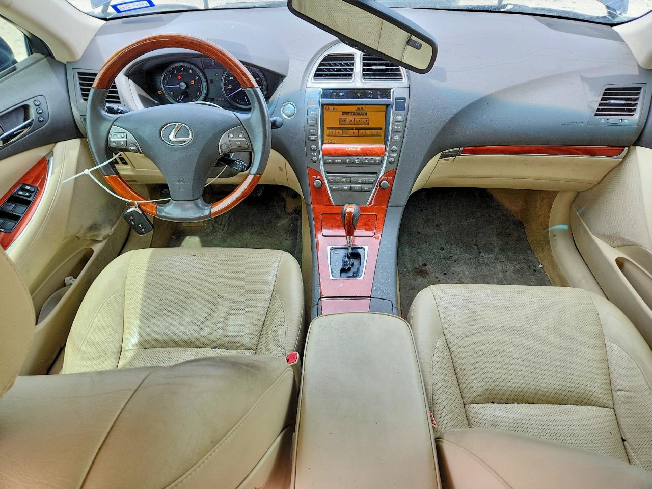 2010 Lexus Es 350 Синий vin: JTHBK1EG9A2395329
