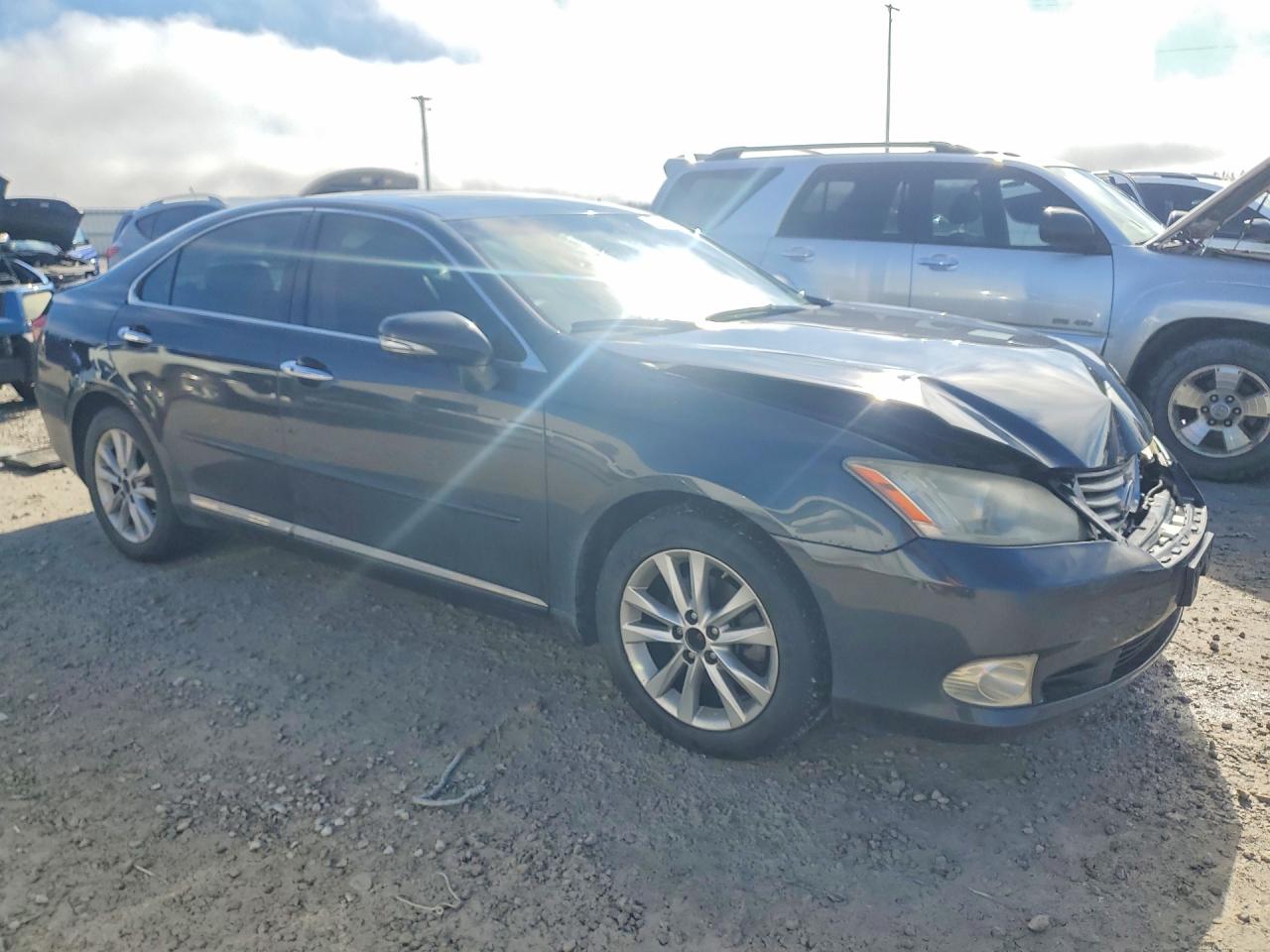 2010 Lexus Es 350 Base Charcoal vin: JTHBK1EG9A2399008
