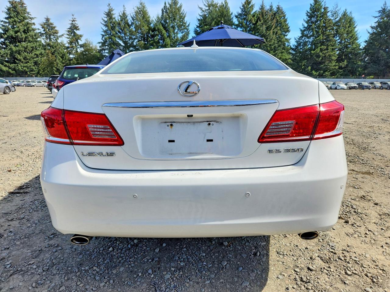 2010 Lexus Es 350 White vin: JTHBK1EG9A2405597