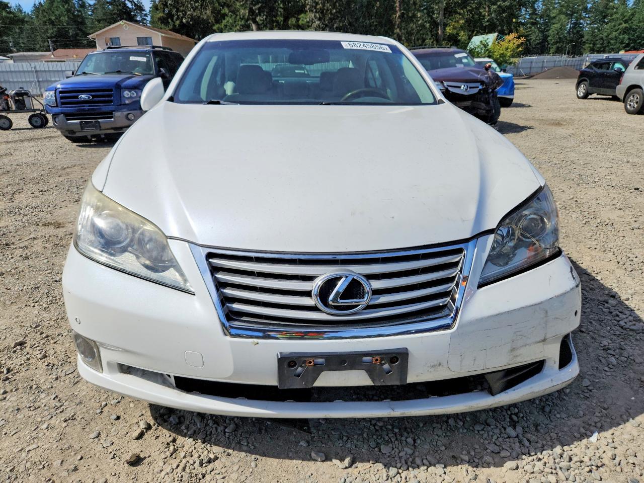 2010 Lexus Es 350 White vin: JTHBK1EG9A2405597