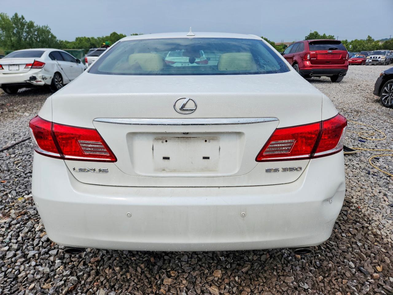 2010 Lexus Es 350 White vin: JTHBK1EG9A2409777