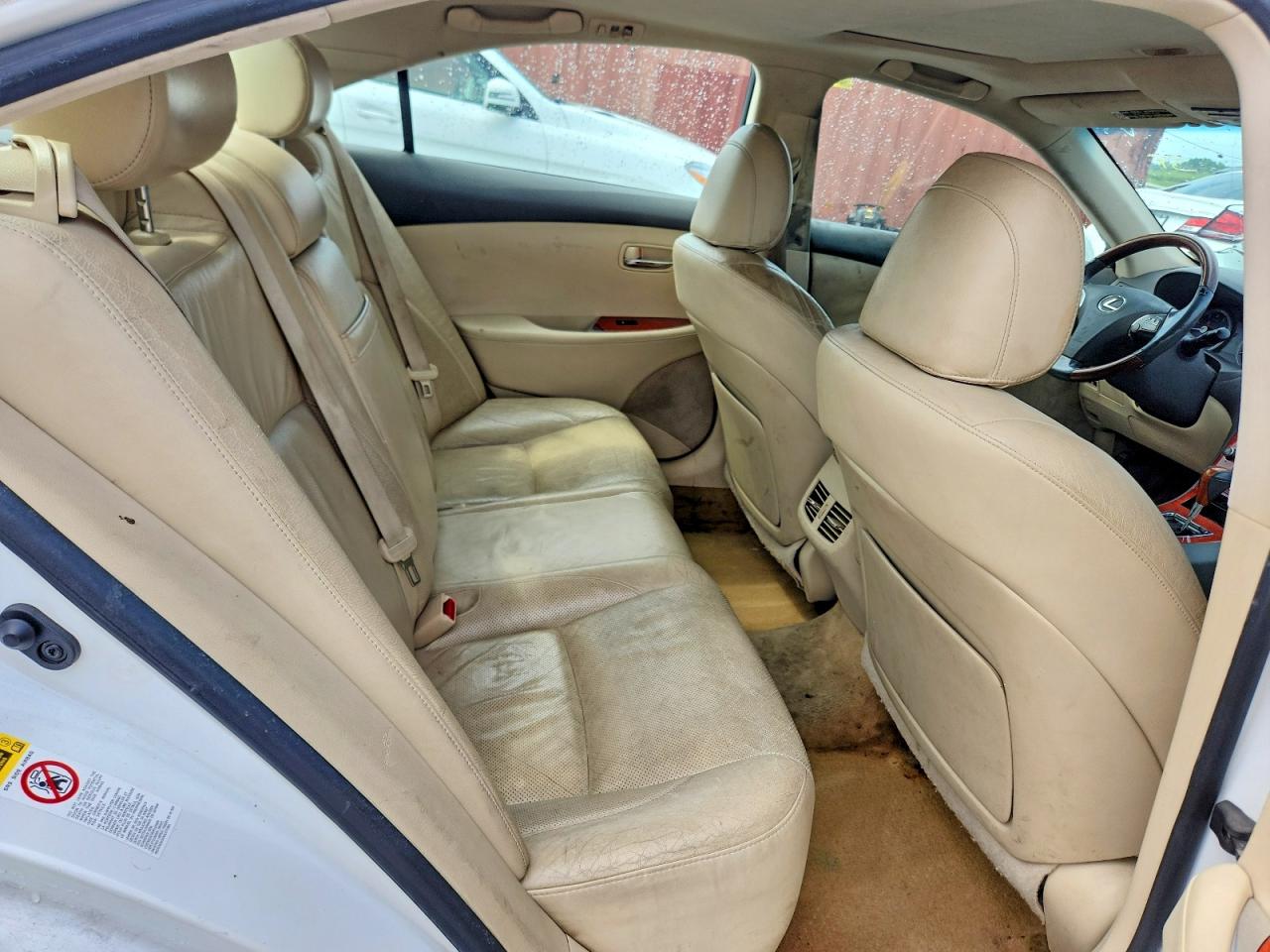 2010 Lexus Es 350 White vin: JTHBK1EG9A2409777