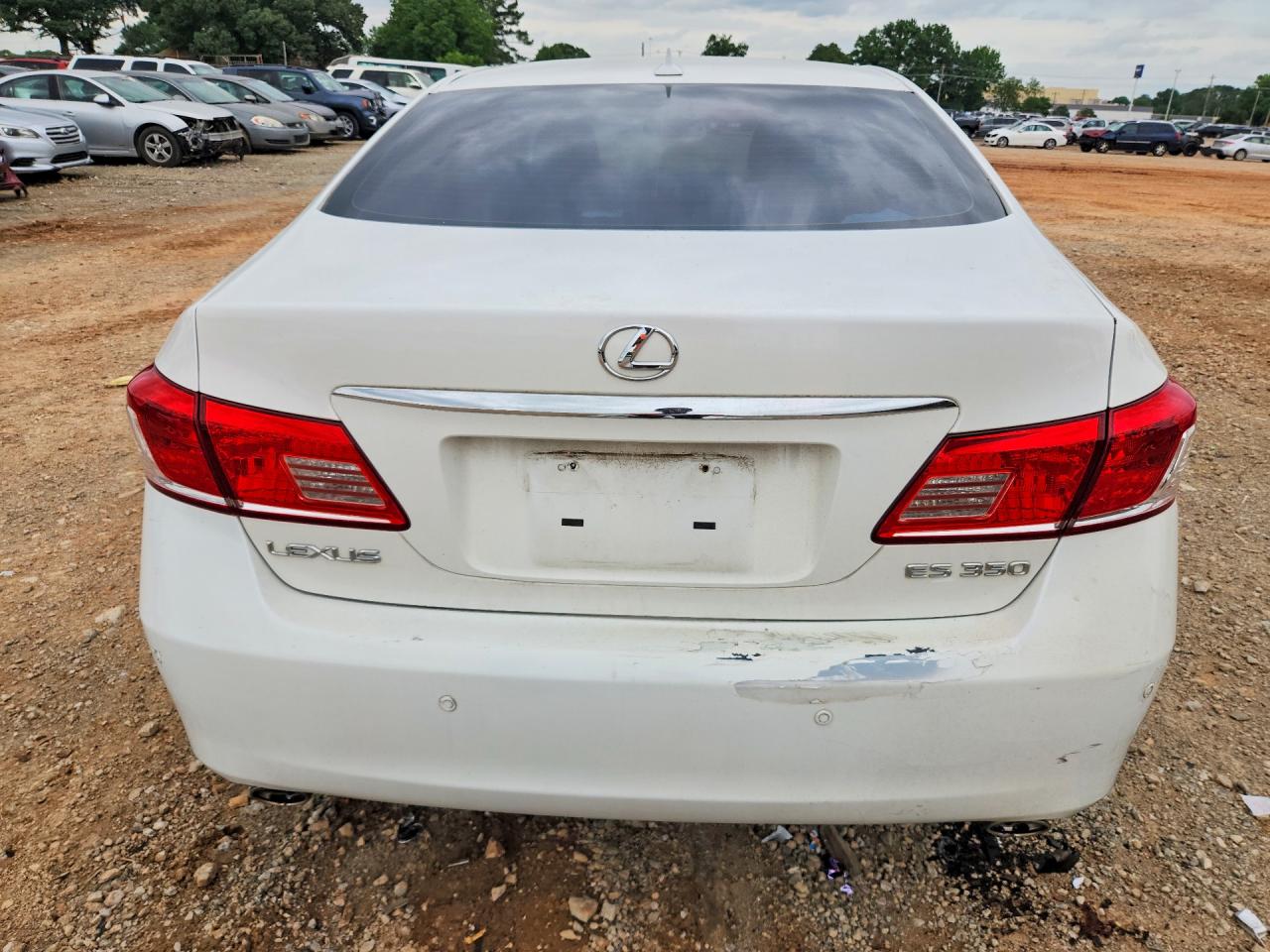 2010 Lexus Es 350 White vin: JTHBK1EG9A2412064