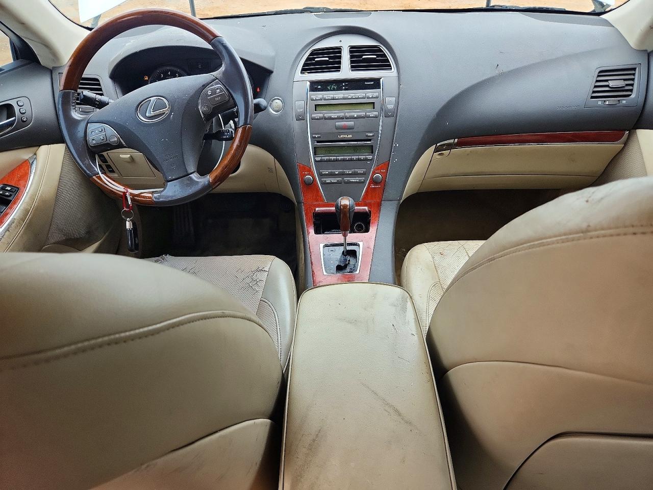 2010 Lexus Es 350 White vin: JTHBK1EG9A2412064