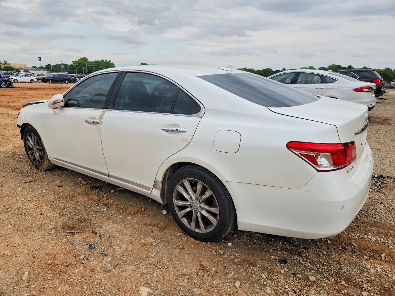 2010 Lexus Es 350 White vin: JTHBK1EG9A2412064