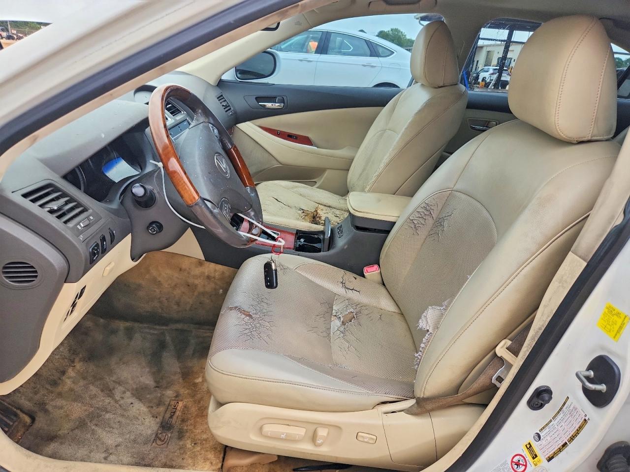2010 Lexus Es 350 White vin: JTHBK1EG9A2412064