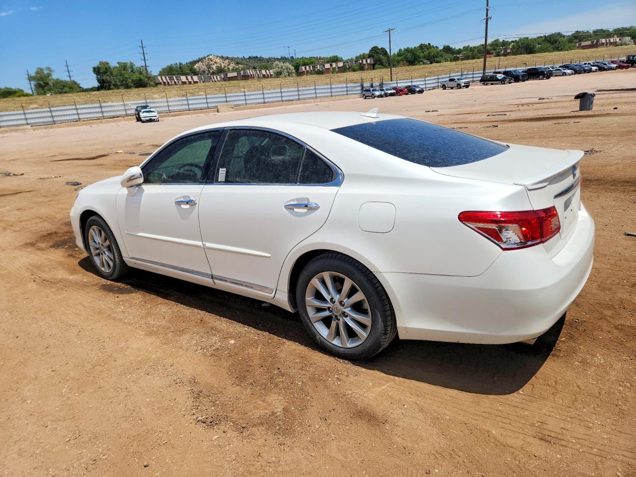 2011 Lexus Es 350 White vin: JTHBK1EG9B2419646