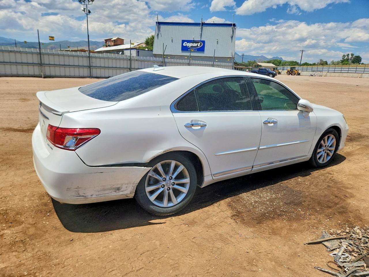 2011 Lexus Es 350 White vin: JTHBK1EG9B2419646