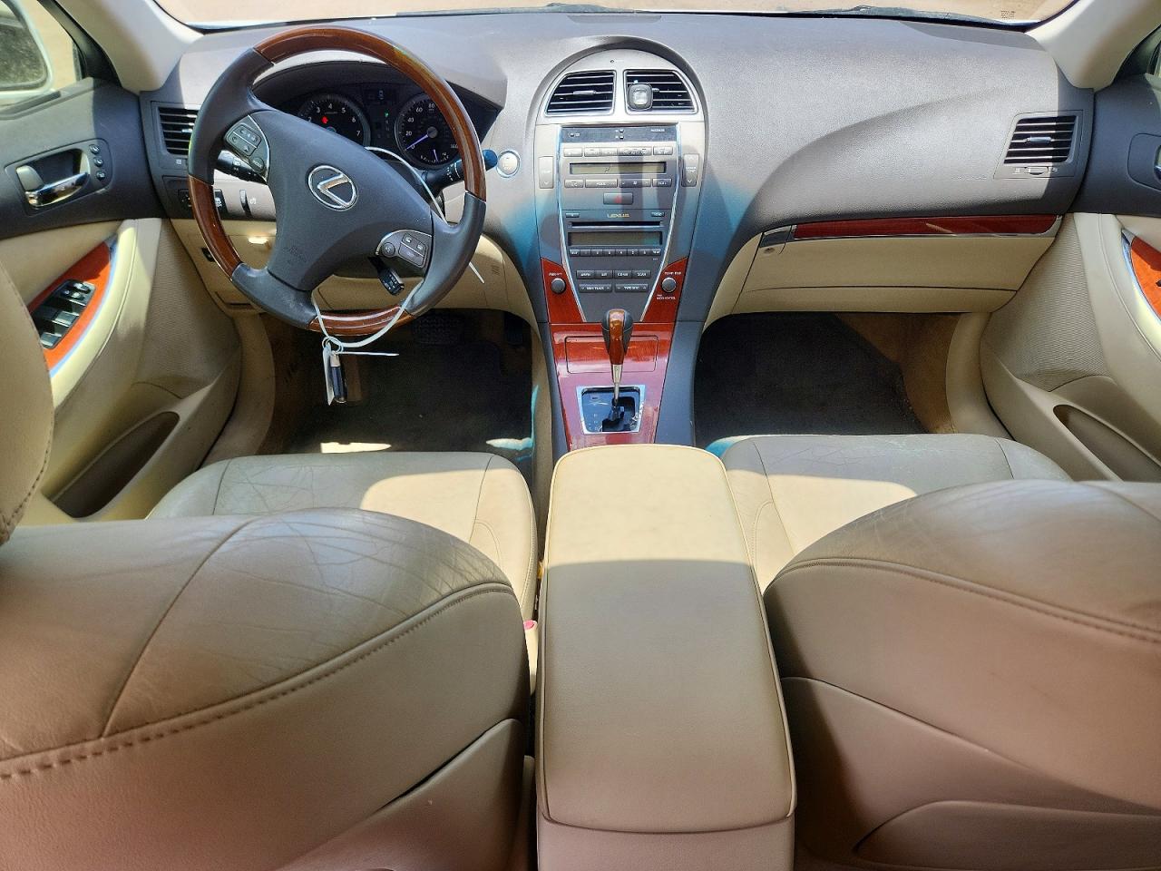 2011 Lexus Es 350 White vin: JTHBK1EG9B2419646