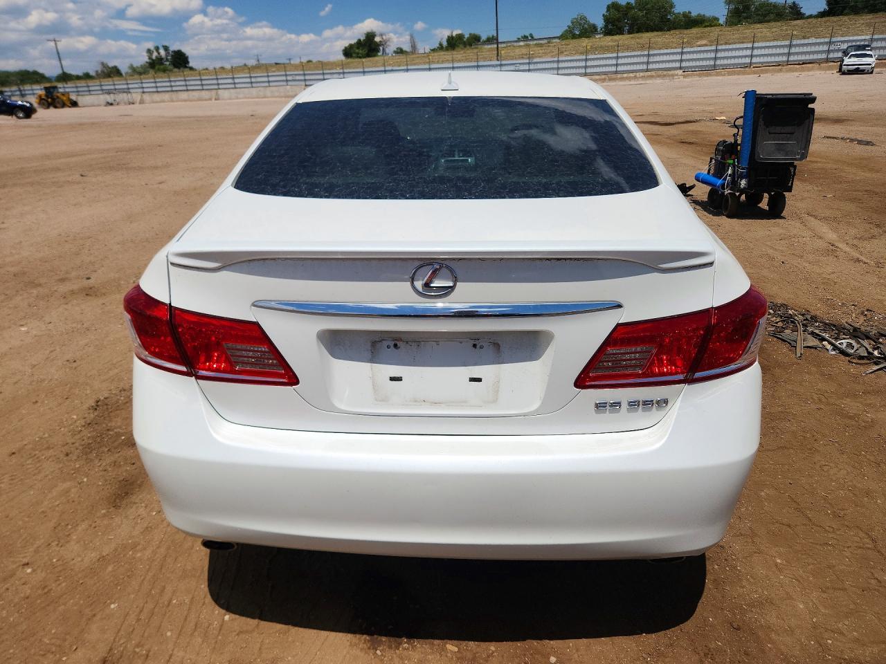 2011 Lexus Es 350 White vin: JTHBK1EG9B2419646