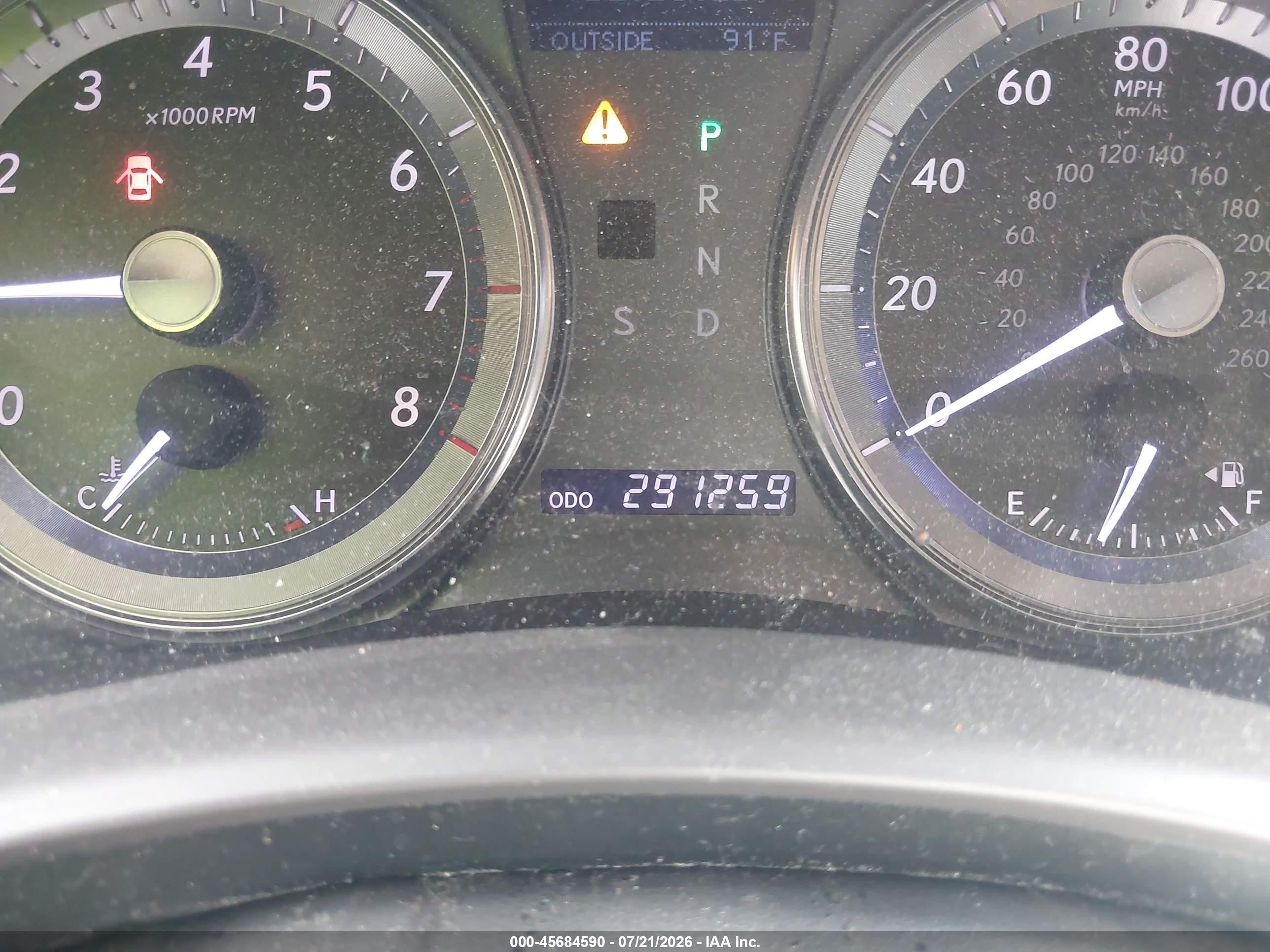 2011 Lexus Es 350   Красный vin: JTHBK1EG9B2422272