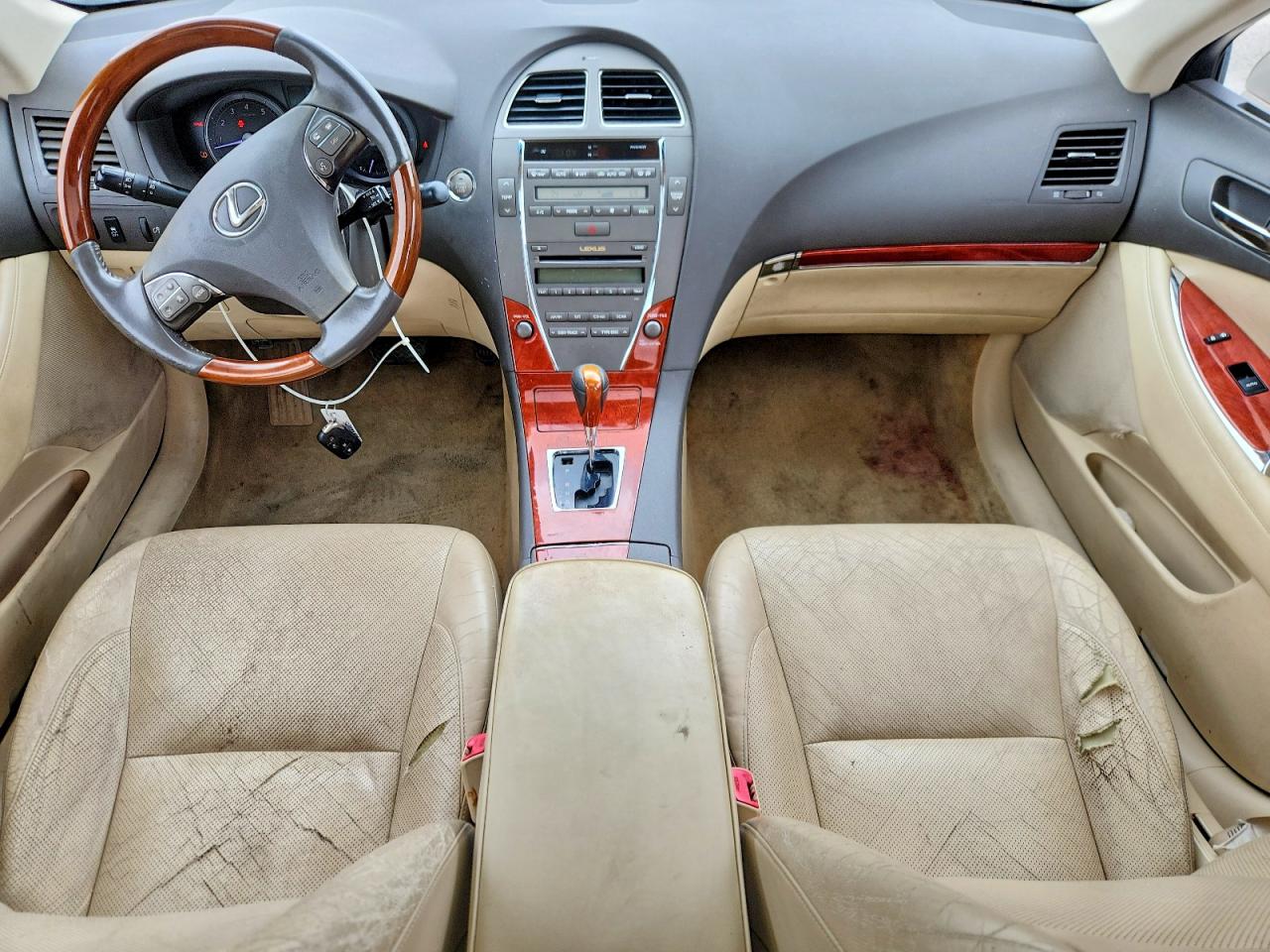 2011 Lexus Es 350 Beige vin: JTHBK1EG9B2426743