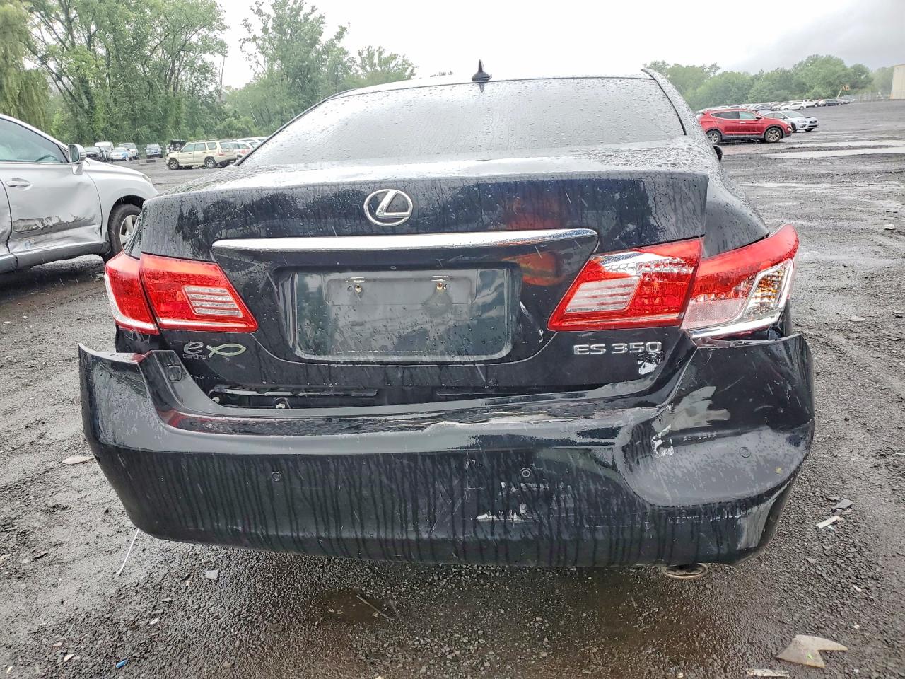 2011 Lexus Es 350 Black vin: JTHBK1EG9B2436270