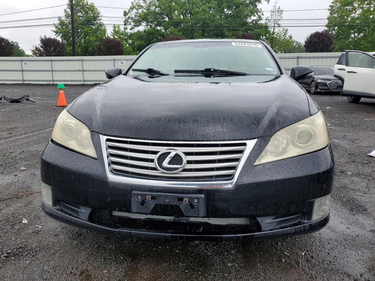 2011 Lexus Es 350 Black vin: JTHBK1EG9B2436270