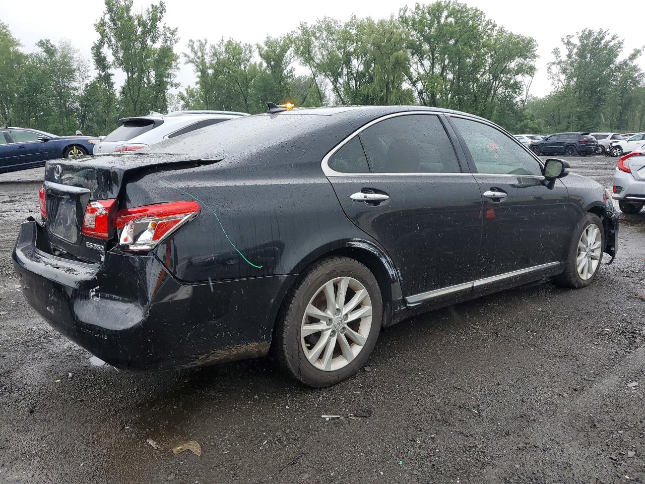 2011 Lexus Es 350 Black vin: JTHBK1EG9B2436270