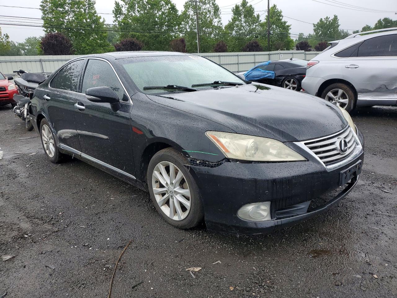 2011 Lexus Es 350 Black vin: JTHBK1EG9B2436270