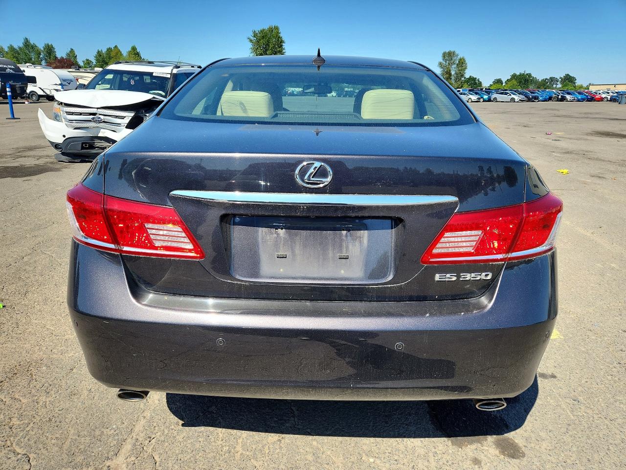 2011 Lexus Es 350 Black vin: JTHBK1EG9B2437452