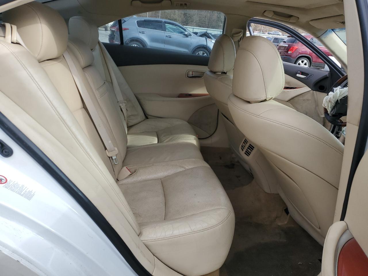 2011 Lexus Es 350 White vin: JTHBK1EG9B2438116