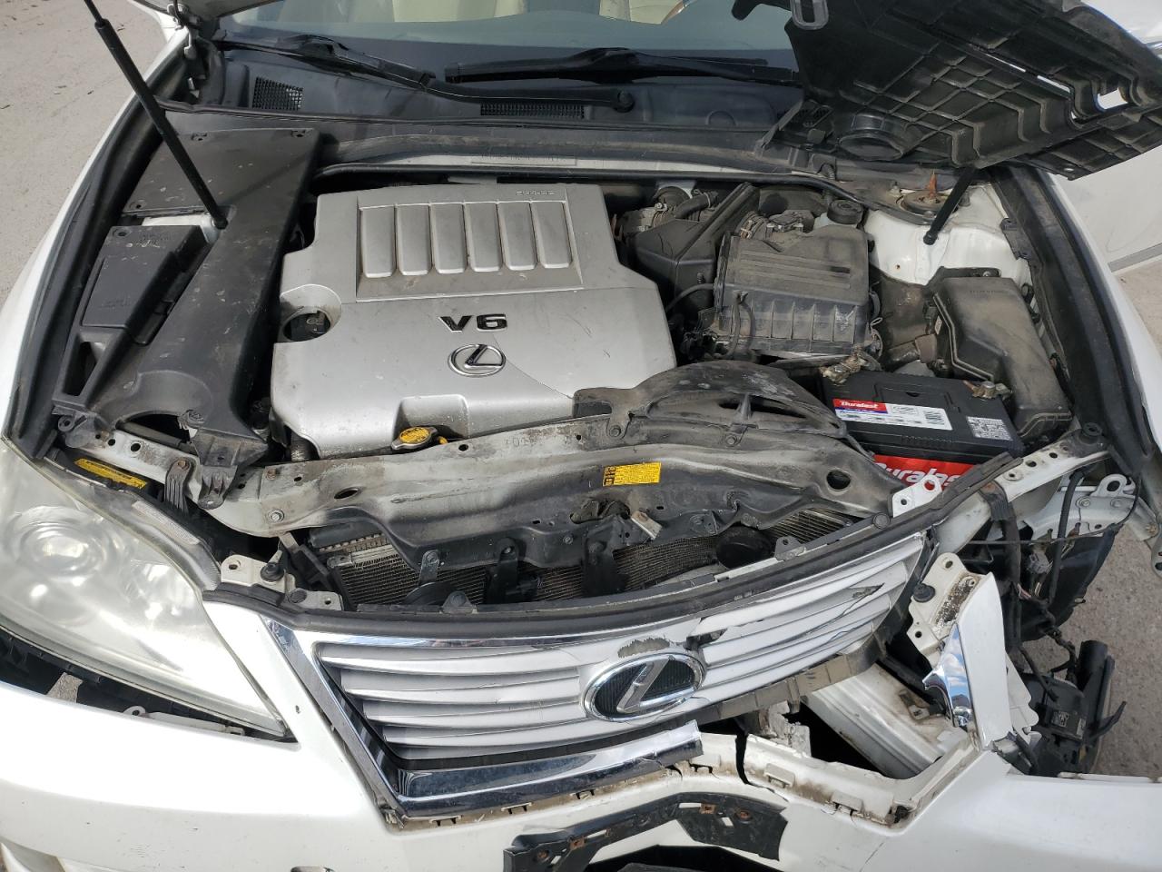 2011 Lexus Es 350 White vin: JTHBK1EG9B2438116